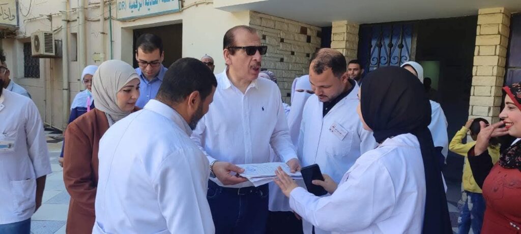 fb_img_1760777067178906584469171459860-1024x461 تنفيذًا لتوجيهات الدكتور خالد عبدالغفار.. - نائب وزير الصحة يتفقد منشآت صحية بالفيوم ويستمع لمقترحات المواطنين والفرق الطبية