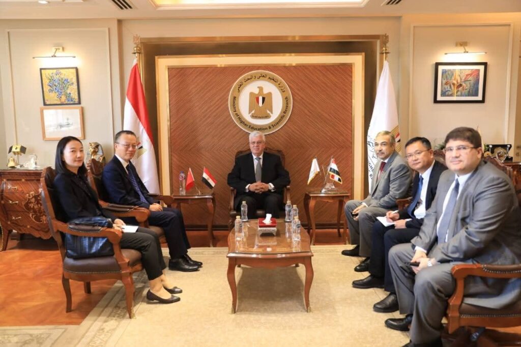 fb_img_17608794959354551584694554572688-1024x682 التعليم العالي تصدر حصادها الأسبوعي: تعاون مصري دولي واسع، وتقدم جديد للجامعات المصرية في تصنيف التايمز العالمي