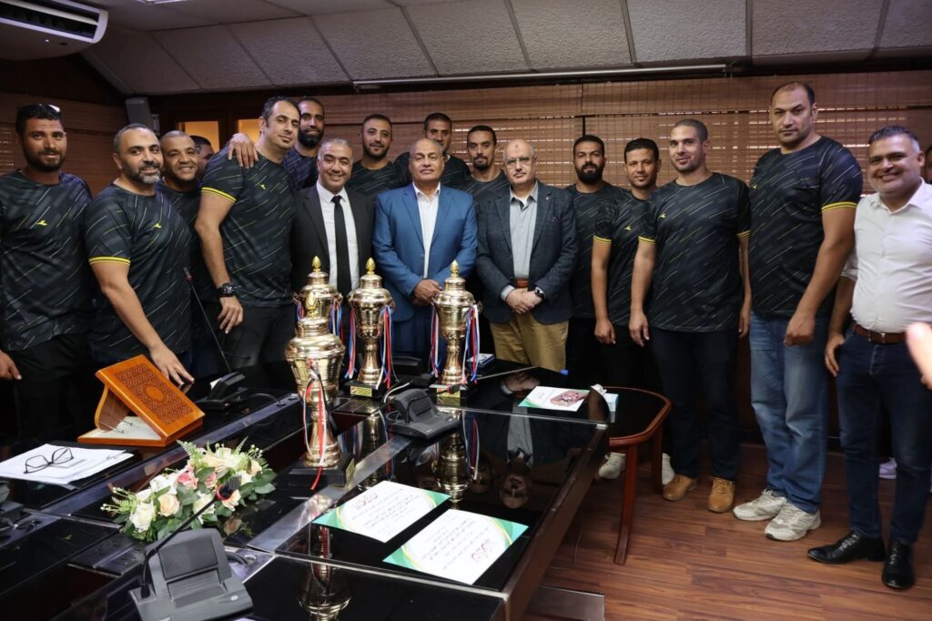 fb_img_1761039420132602577773006379194-1024x682 بكلمات محفزة "البيلي" يشهد حفل تكريم الفرق الرياضيه بشمال القاهرة بعد ما حققوه من انجازات في بطولة الجمهورية للشركات