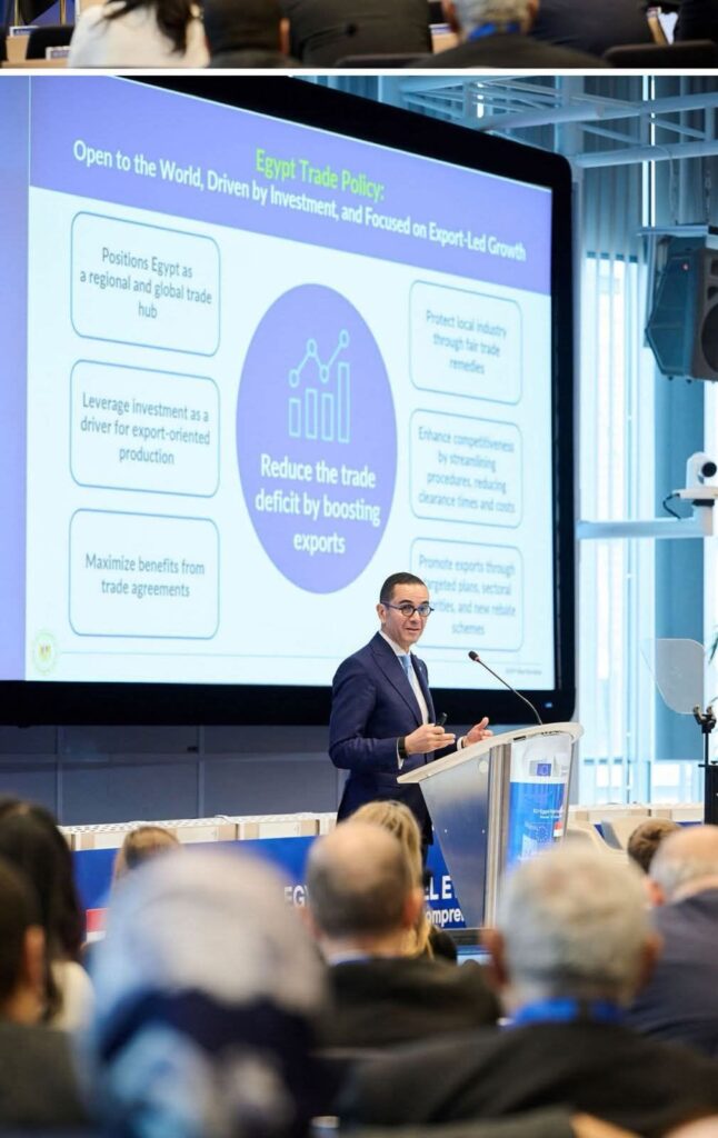 fb_img_17611422623662563363485591090778-646x1024 وزير الاستثمار والتجارة الخارجية يشارك في أعمال القمة المصرية الأوروبية ببروكسل لتعزيز الاستثمار والتحول الصناعي
