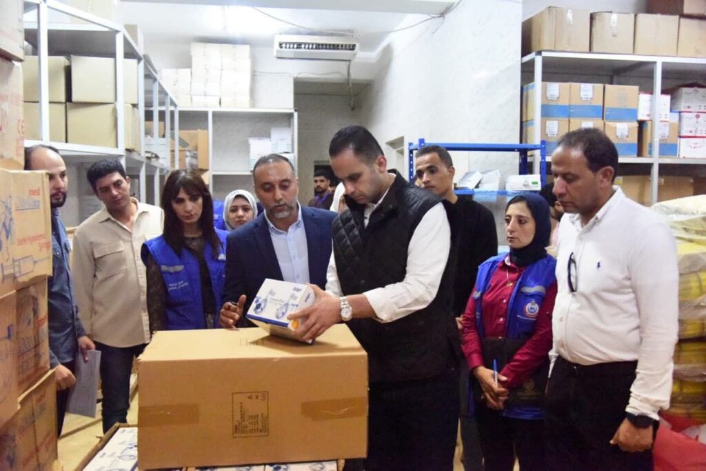 fb_img_17612180038691069405590264486063-1024x683 نائب وزير الصحة يتفقد مخازن الأدوية والمستلزمات الطبية بشمال سيناء لضمان كفاءة سلسلة  الإمداد الطبي
