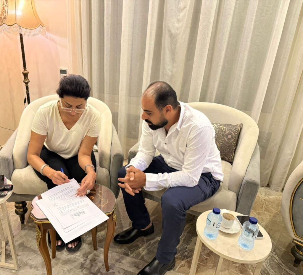 img-20251017-wa00086911818023525354806-1024x931 بالصور.. «سارة سلامة» تواجه «وفاء عامر» في السرايا الصفرا برمضان 2026