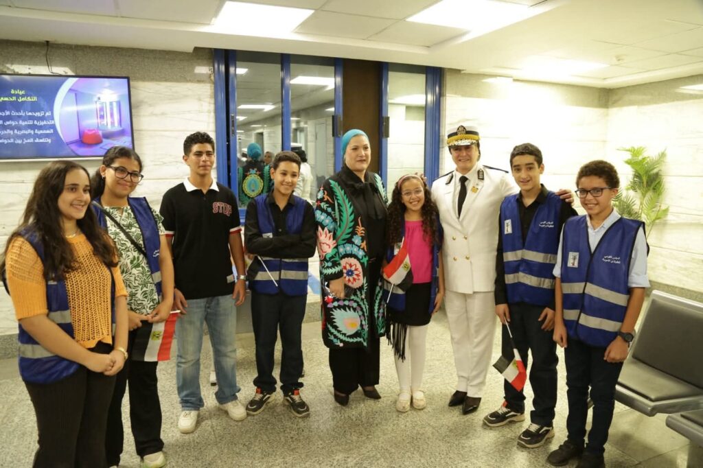 fb_img_17638064103144075268236104736938-1024x682 في إطار احتفالات أعياد الطفولة ودعمًا لمبادرات وزارة الداخلية..- "رئيسة المجلس القومي للطفولة والأمومة" تزور مركز الإصلاح والتأهيل وادي النطرون ومستشفى الشرطة بالعجوزة