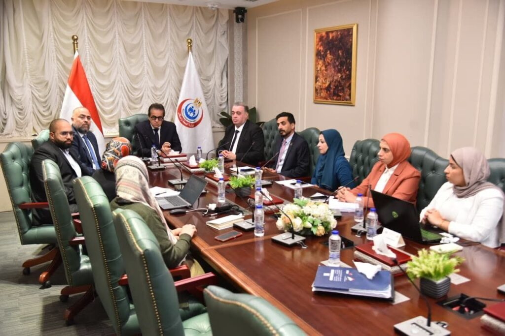 fb_img_17639822817845709477745930937019-1024x683 نائب رئيس مجلس الوزراء - وزير الصحة يبحث مع «E-Health» و«Link Development» إطلاق المنصة الموحدة للمبادرات الرئاسية الصحية