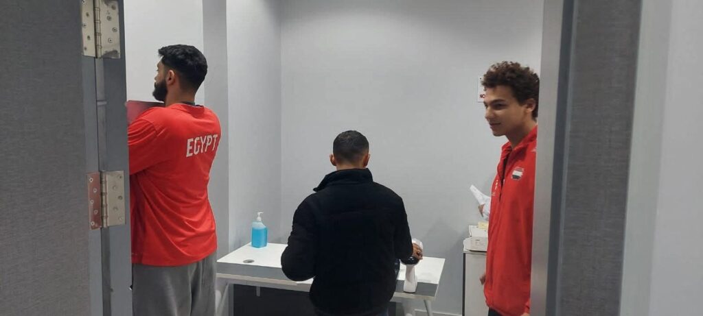 fb_img_17670271248588052372708315646506-1024x461 وزارة الشباب والرياضة تُجري الكشف الطبي الشامل للاعبي منتخب مصر الأول لكرة اليد