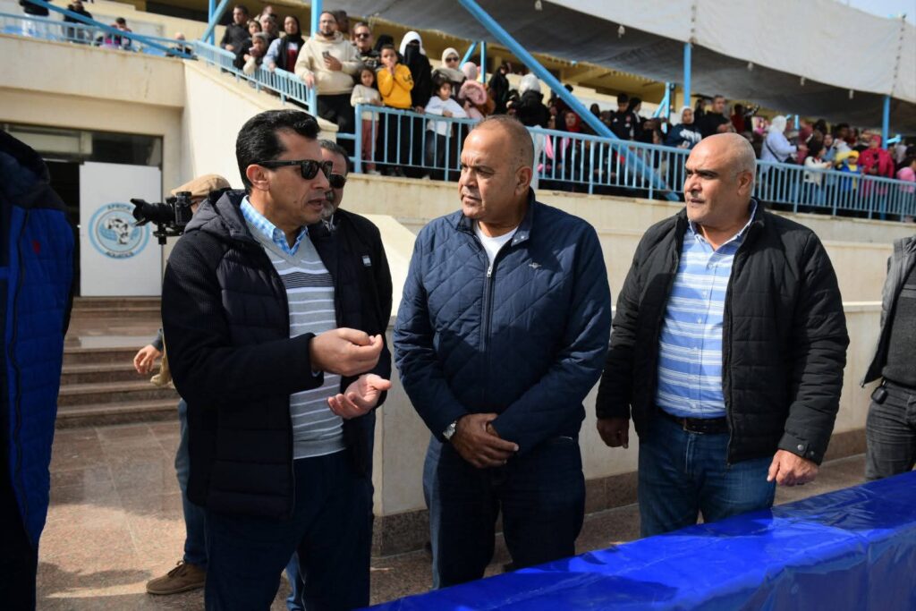 fb_img_17692446397714963372138402892591-1024x683 وزير الرياضة يشهد منافسات بطولة القاهرة للسباحة بالزعانف ويطمئن على تطبيق الكود الطبي