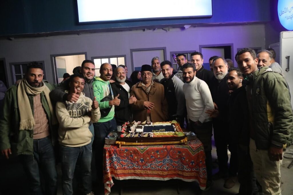 img-20260107-wa00396235865358913747658-1024x682 بالفيديو.. صناع «السرايا الصفرا» يحتفلون ببداية تصوير المسلسل استعدادا لرمضان 2026