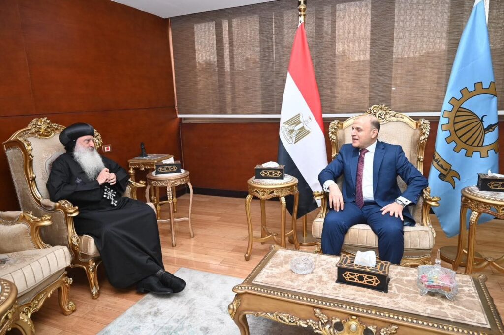 fb_img_17714071558342736787404689944188-1024x681 في أجواء تسودها المحبة والوحدة الوطنية.. محافظ الغربية يستقبل الأنبا بولا للتهنئة بتوليه مهام منصبه وبشهر رمضان المبارك