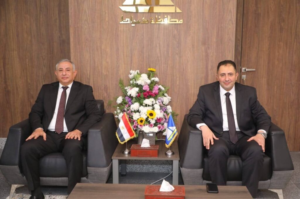 fb_img_17714170571527704005849535539063-1024x682 محافظ دمياط يستقبل مدير الأمن ويتلقى التهنئة بتوليه مهام عمله