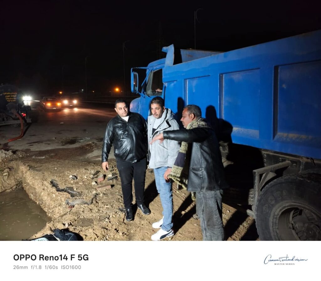 fb_img_17717433241252541460198499606550-1024x896 جهود حى المعصرة فى متابعة اصلاح ماسورة مياه قطر ٣٠٠ مللم&nbsp; رئيسية بمدخل وادى حوف