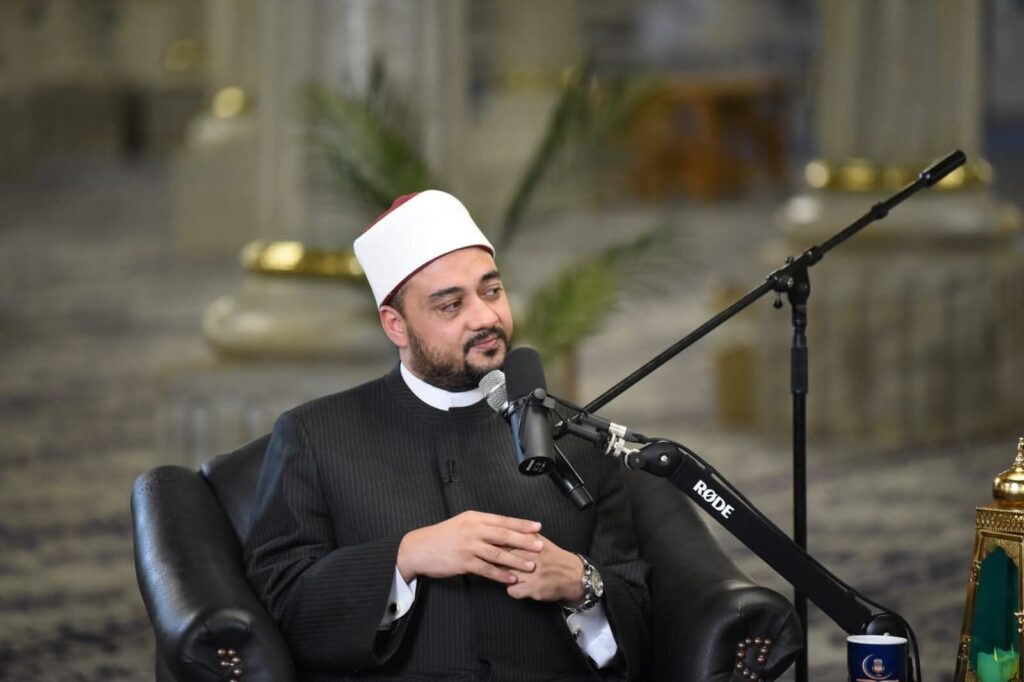 fb_img_1771749407132899091310945019316-1024x682 الأمين العام للمجلس الأعلى للشئون الإسلامية ضيفًا على بودكاست «ملتقى الفكر الإسلامي» في ثوبه الجديد بمسجد الإمام الحسين
