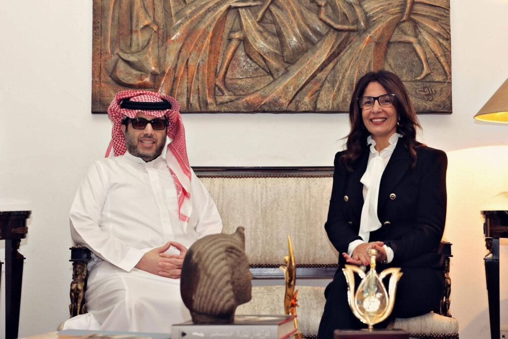 fb_img_17718869886026917792859818953510-1024x684 وزيرة الثقافة المصرية تستقبل المستشار تركي آل الشيخ رئيس مجلس إدارة الهيئة العامة للترفيه بالمملكة العربية السعودية لبحث تعزيز التعاون الثقافي والفني بين البلدين