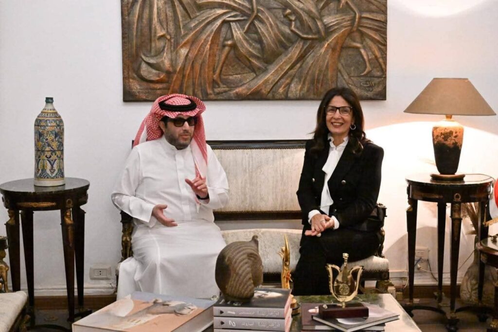 fb_img_17718869904877298265990820019589-1024x682 وزيرة الثقافة المصرية تستقبل المستشار تركي آل الشيخ رئيس مجلس إدارة الهيئة العامة للترفيه بالمملكة العربية السعودية لبحث تعزيز التعاون الثقافي والفني بين البلدين
