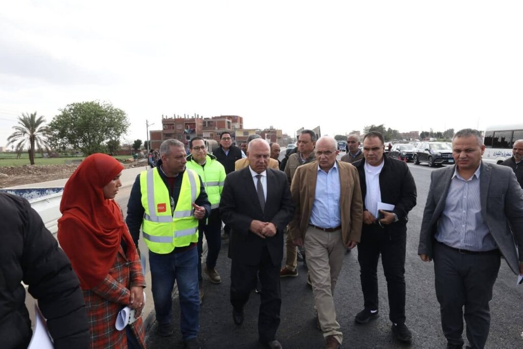 fb_img_17721840841957690419712789182367-1024x683 وزير النقل يتفقد مواقع العمل بمشروع إنشاء طريق حر شرق الرياح التوفيقي في المسافة من بنها حتى المنصورة بطول 73  كم
