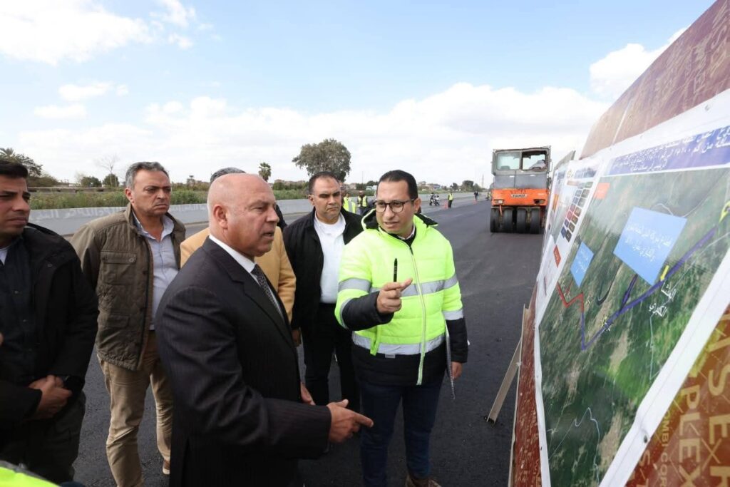 fb_img_17721840979914339536228233491965-1024x683 وزير النقل يتفقد مواقع العمل بمشروع إنشاء طريق حر شرق الرياح التوفيقي في المسافة من بنها حتى المنصورة بطول 73  كم