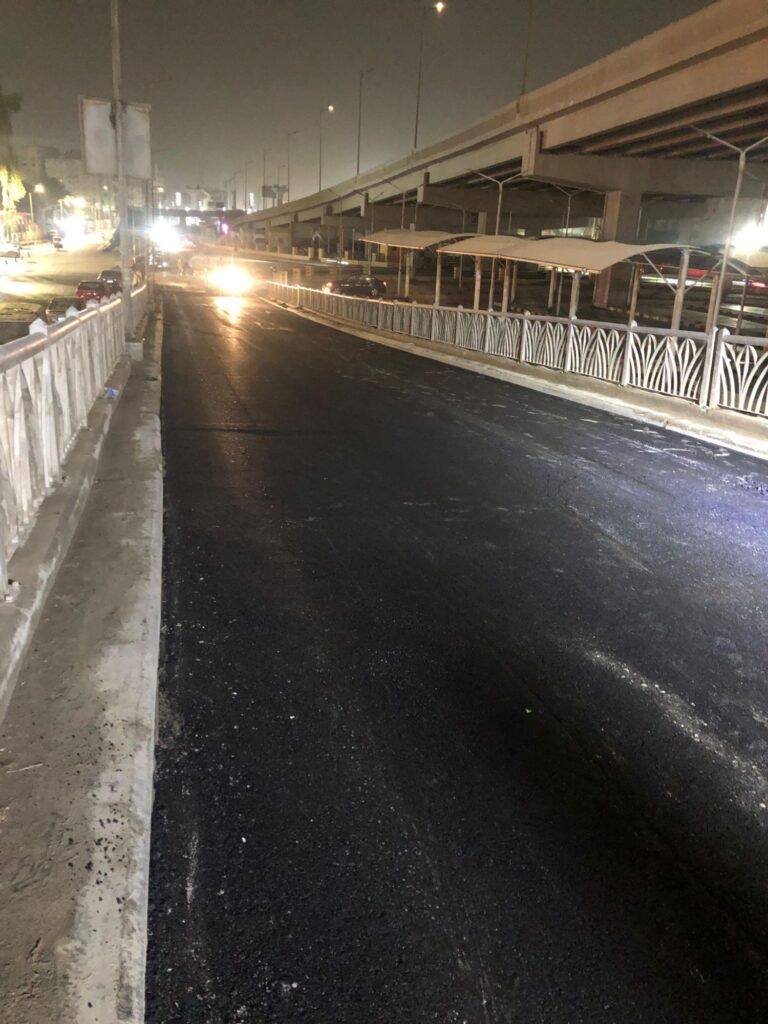 img-20260217-wa00362432048699180619026-768x1024 محافظ الجيزة يتابع أعمال رصف ورفع كفاءة مطلع كوبري أرض اللواء بالعجوزة لتيسير الحركة المرورية