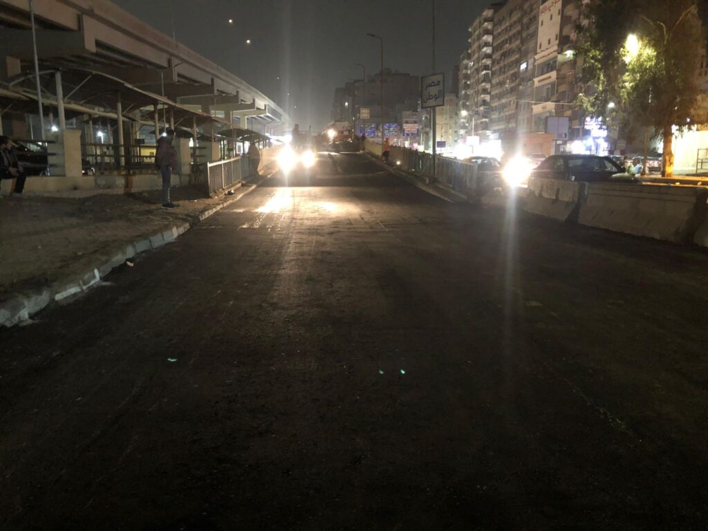 img-20260217-wa00405155303800974125524-1024x768 محافظ الجيزة يتابع أعمال رصف ورفع كفاءة مطلع كوبري أرض اللواء بالعجوزة لتيسير الحركة المرورية