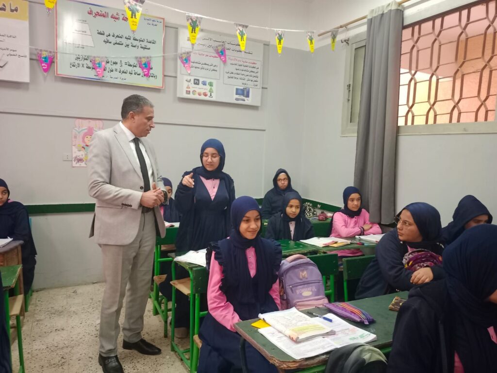 img-20260219-wa00091731792629923942343-1024x768 في أول أيام شهر رمضان الكريم… كثافة طلابية مرتفعة وانتظام التقييمات داخل مدارس كرداسة