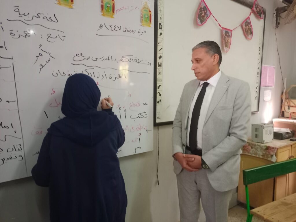 img-20260219-wa00113145907090692781592-1024x768 في أول أيام شهر رمضان الكريم… كثافة طلابية مرتفعة وانتظام التقييمات داخل مدارس كرداسة