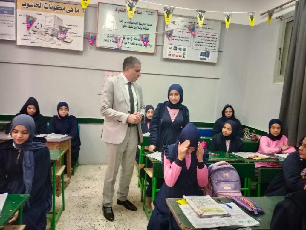 img-20260219-wa00124261673278753440959-1024x768 في أول أيام شهر رمضان الكريم… كثافة طلابية مرتفعة وانتظام التقييمات داخل مدارس كرداسة