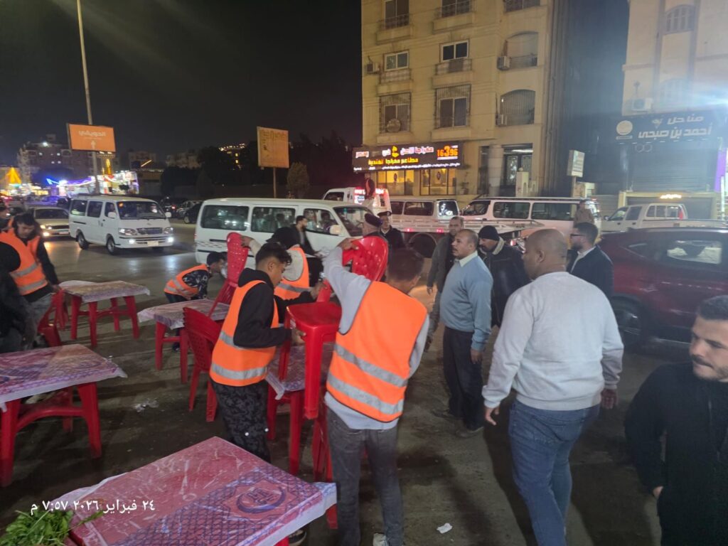 img-20260225-wa00071892809976745904167-1024x768 جهاز مدينة 6 أكتوبر يشن حملة مكبرة لإعادة الانضباط ورفع الإشغالات بالحصرى والحى المتميزة