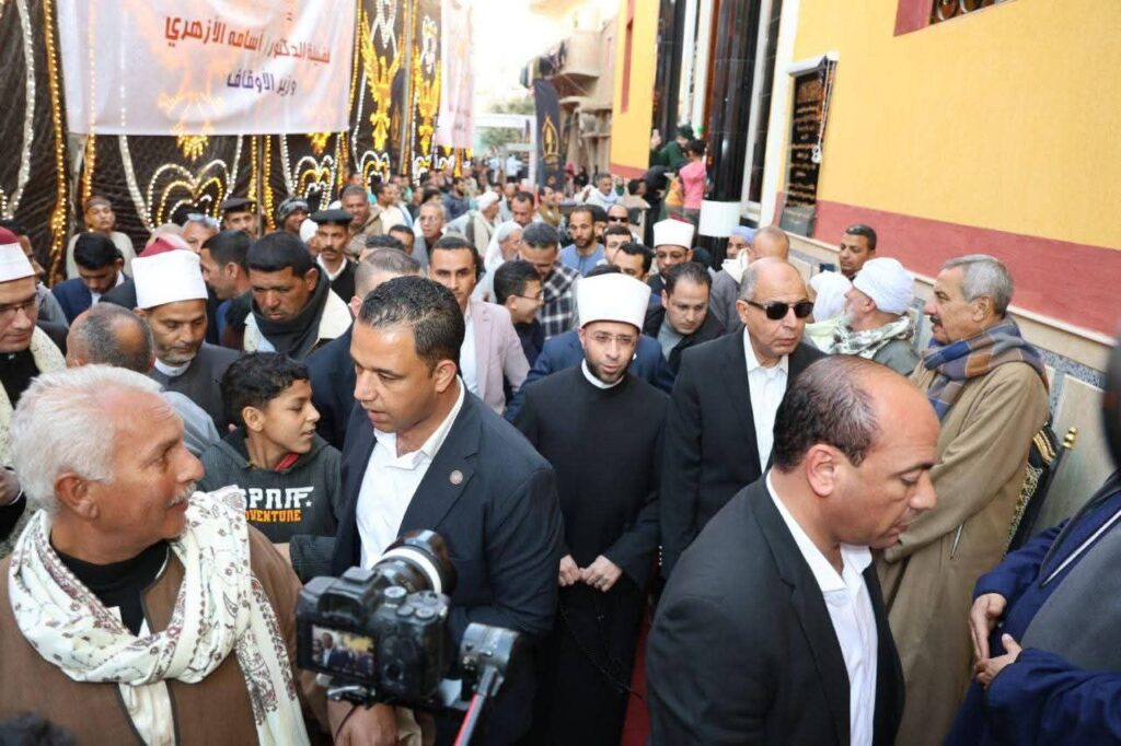 fb_img_17729554180052200637593292169338-1024x682 وزير الأوقاف ومحافظ المنيا يشهدان افتتاح مسجد الشيخ محمد دوداي ويتفقدان قوافل الخير ويشاركان في الفعاليات الرمضانية