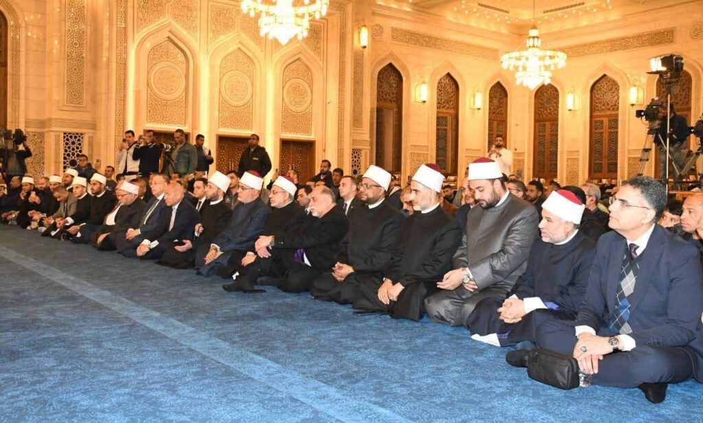 fb_img_17731323472847360460672627867399-1024x616 بمسجد العلي العظيم بألماظة: وزير الأوقاف ومفتي الجمهورية ومحافظ القاهرة يشهدون احتفال الوزارة بذكرى فتح مكة