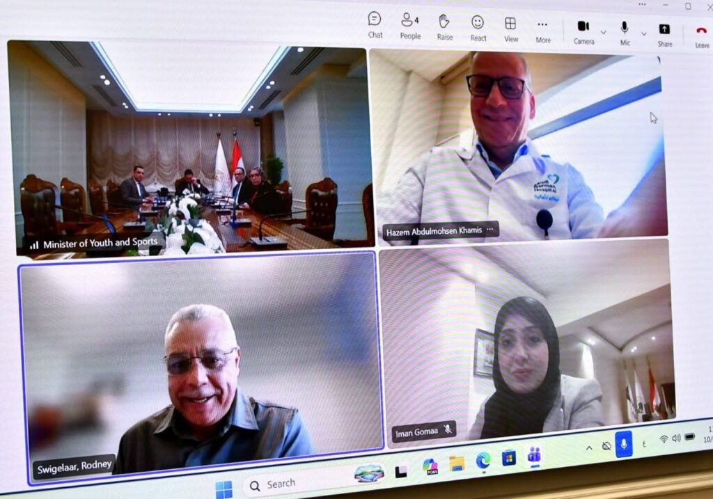 fb_img_17731542170422114602985362300569-1024x717 وزير الشباب والرياضة يبحث مع المدير الإقليمي وممثل الوكالة الدولية لمكافحة المنشطات في إفريقيا استضافة مصر "الملتقي الأفريقي الأول لمكافحة المنشطات