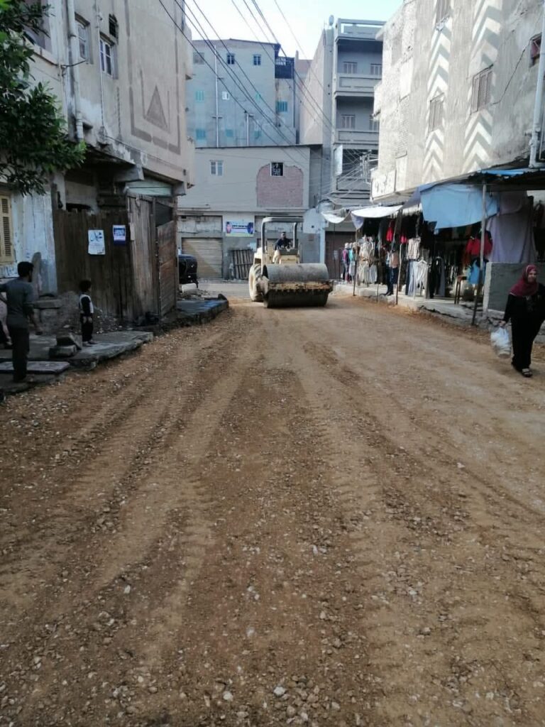 fb_img_17734854975156227435063547758136-768x1024 محافظ الغربية يتابع أعمال الرصف والتطوير بشارع مقابر حسن البدوي بحي أول المحلة الكبرى