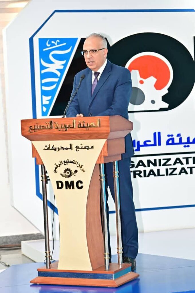 fb_img_17735679992292095692407899728158-681x1024 رئيس الهيئة العربية للتصنيع ووزير الموارد المائية والري يتفقدان مركز التصنيع الرقمي بمصنع المحركات التابع للهيئة العربية للتصنيع