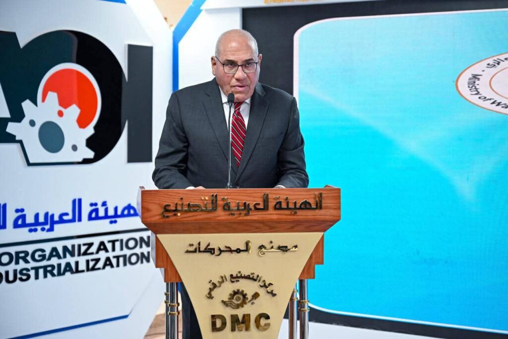 fb_img_17735680175378610128439428688337-1024x682 رئيس الهيئة العربية للتصنيع ووزير الموارد المائية والري يتفقدان مركز التصنيع الرقمي بمصنع المحركات التابع للهيئة العربية للتصنيع