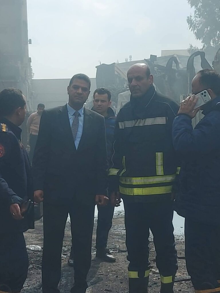 fb_img_17736145479237261650504604419632-768x1024 تابعت محافظة الدقهلية منذ اللحظة الأولى للحريق الذي اندلع بمصنع "عقل" بمدينة طلخا