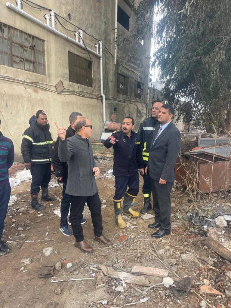 fb_img_17736145559592209558319731732480-768x1024 تابعت محافظة الدقهلية منذ اللحظة الأولى للحريق الذي اندلع بمصنع "عقل" بمدينة طلخا