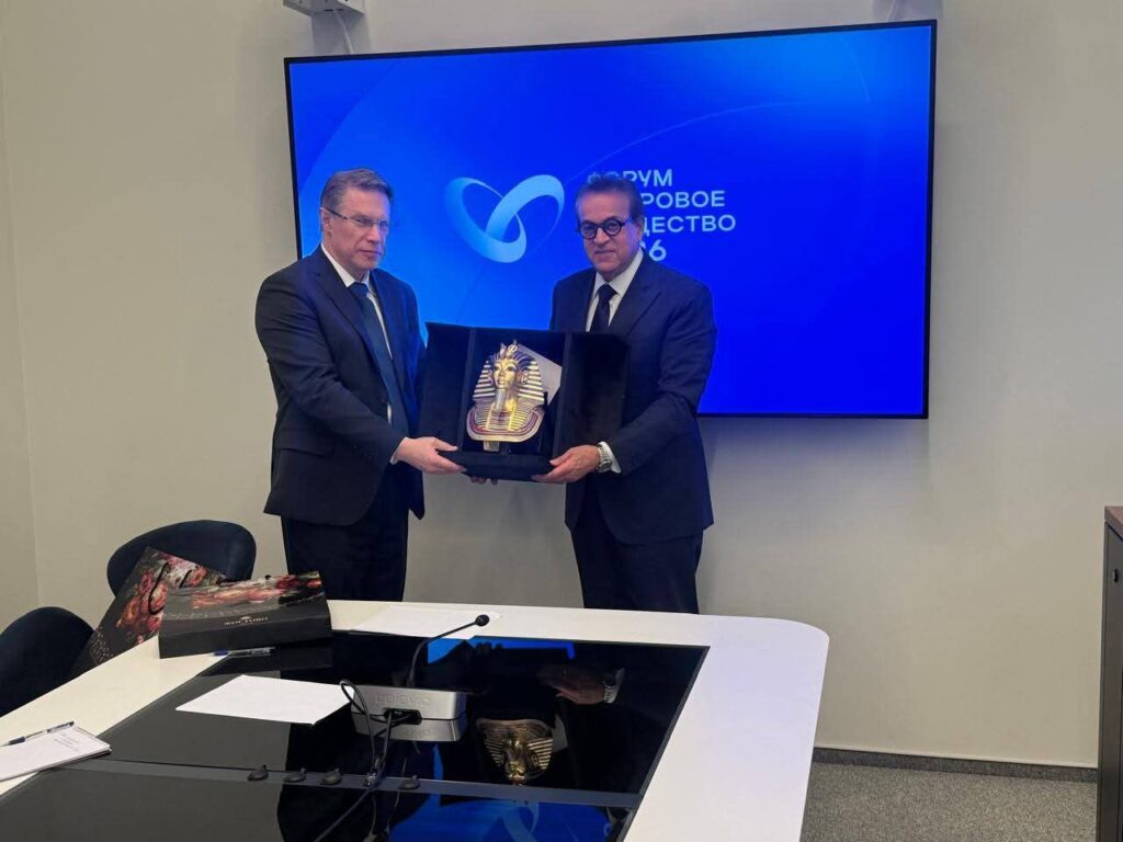 fb_img_17737443094833615561110511718042-1024x768 وزير الصحة يلتقي نظيره الروسي لبحث ملفات التعاون المشترك على هامش منتدى «الحياة الصحية» في موسكو