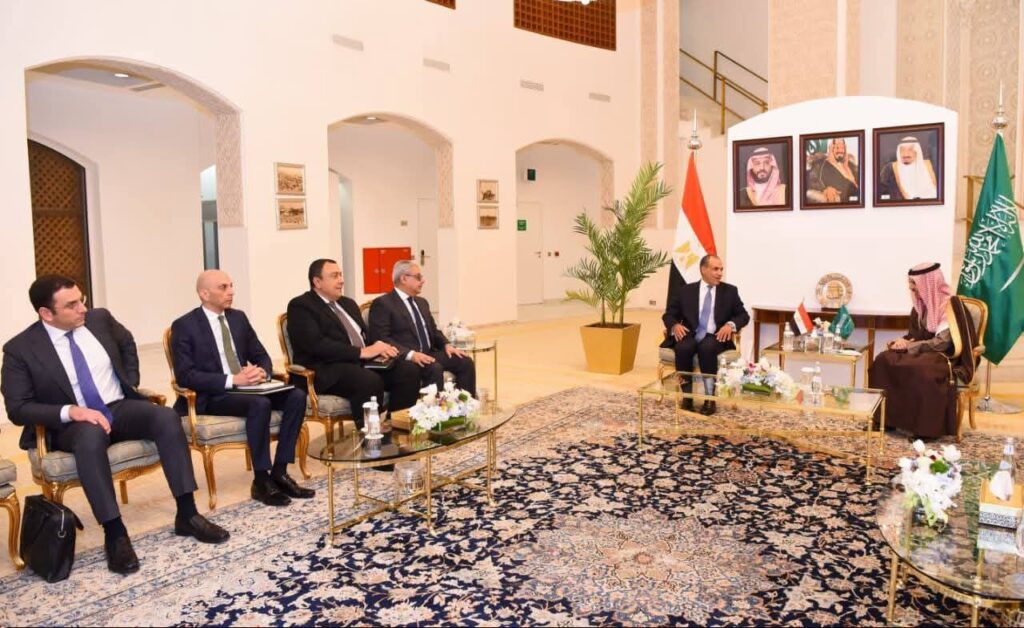 fb_img_17737443703508941215087793629896-1024x628 مباحثات مصرية سعودية بالرياض لتنسيق الجهود العربية بشأن التطورات الإقليمية والتصعيد العسكري بالمنطقة