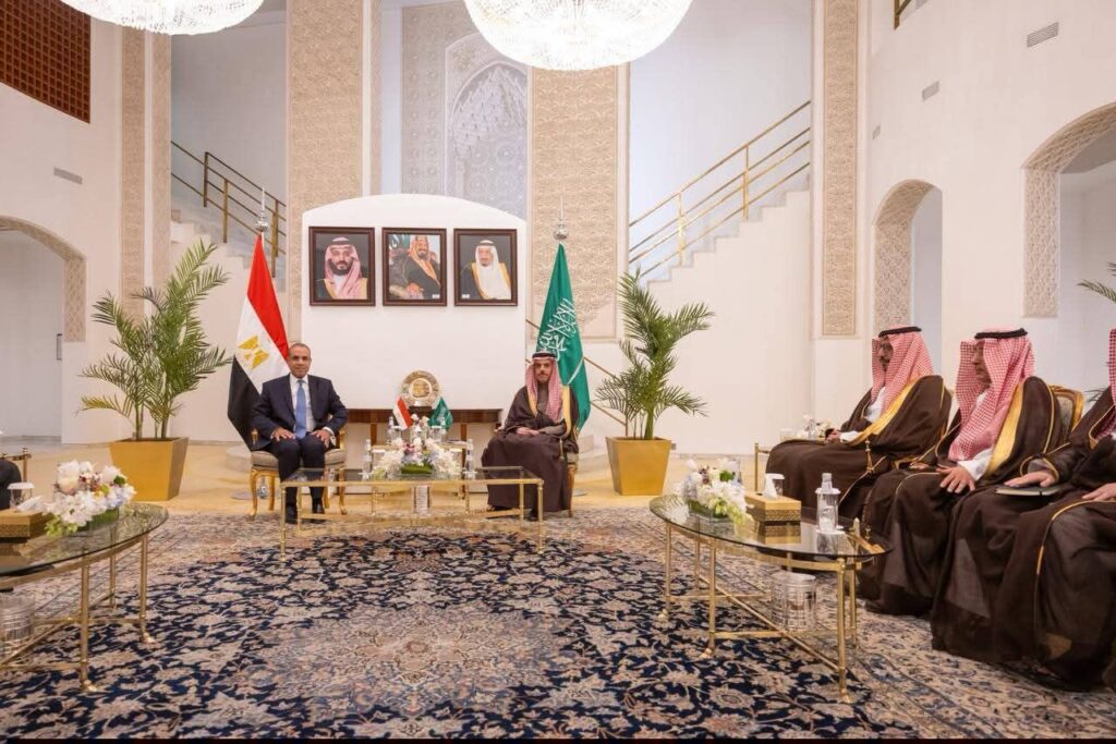 fb_img_17737443725585670298008338303702-1024x683 مباحثات مصرية سعودية بالرياض لتنسيق الجهود العربية بشأن التطورات الإقليمية والتصعيد العسكري بالمنطقة