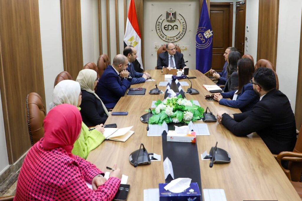 fb_img_17737451415715559449775650436106-1024x682 رئيس هيئة الدواء المصرية يستقبل وفد شركة تاكيدا العالمية لبحث تعزيز التعاون في مجالات البحث العلمي وإتاحة العلاجات المبتكرة