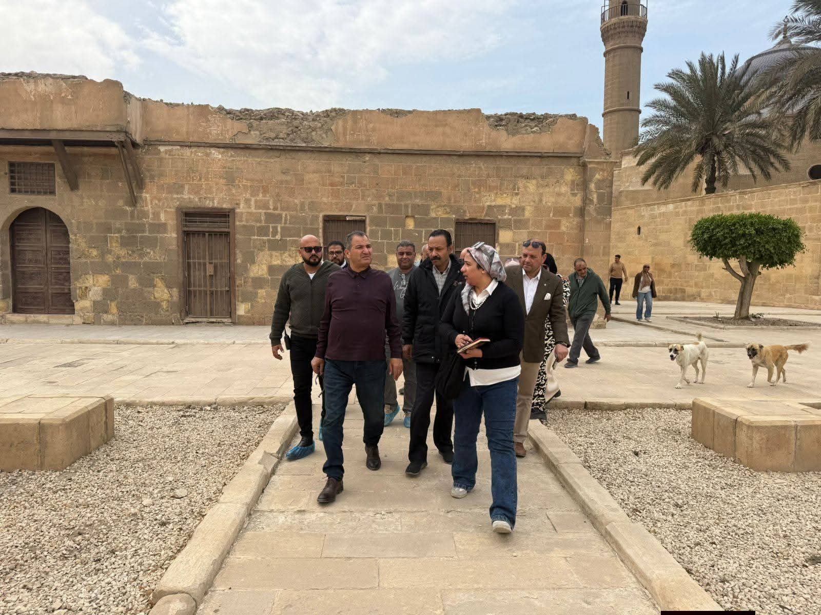 الأمين العام للمجلس الأعلى للآثار يتفقد مشروعات الترميم بقلعة صلاح الدين الأيوبي بالقاهرة