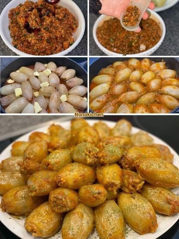 محشي البصل “الملكي”🧅