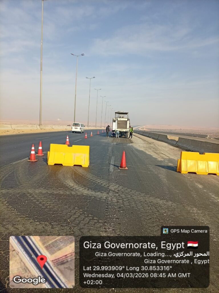 img-20260304-wa00243519645096231943113-768x1024 لضمان سلامة المواطنين.. "جهاز 6 أكتوبر" يبدأ أعمال رفع الكفاءة والصيانة العاجلة للطريق الأوسطي