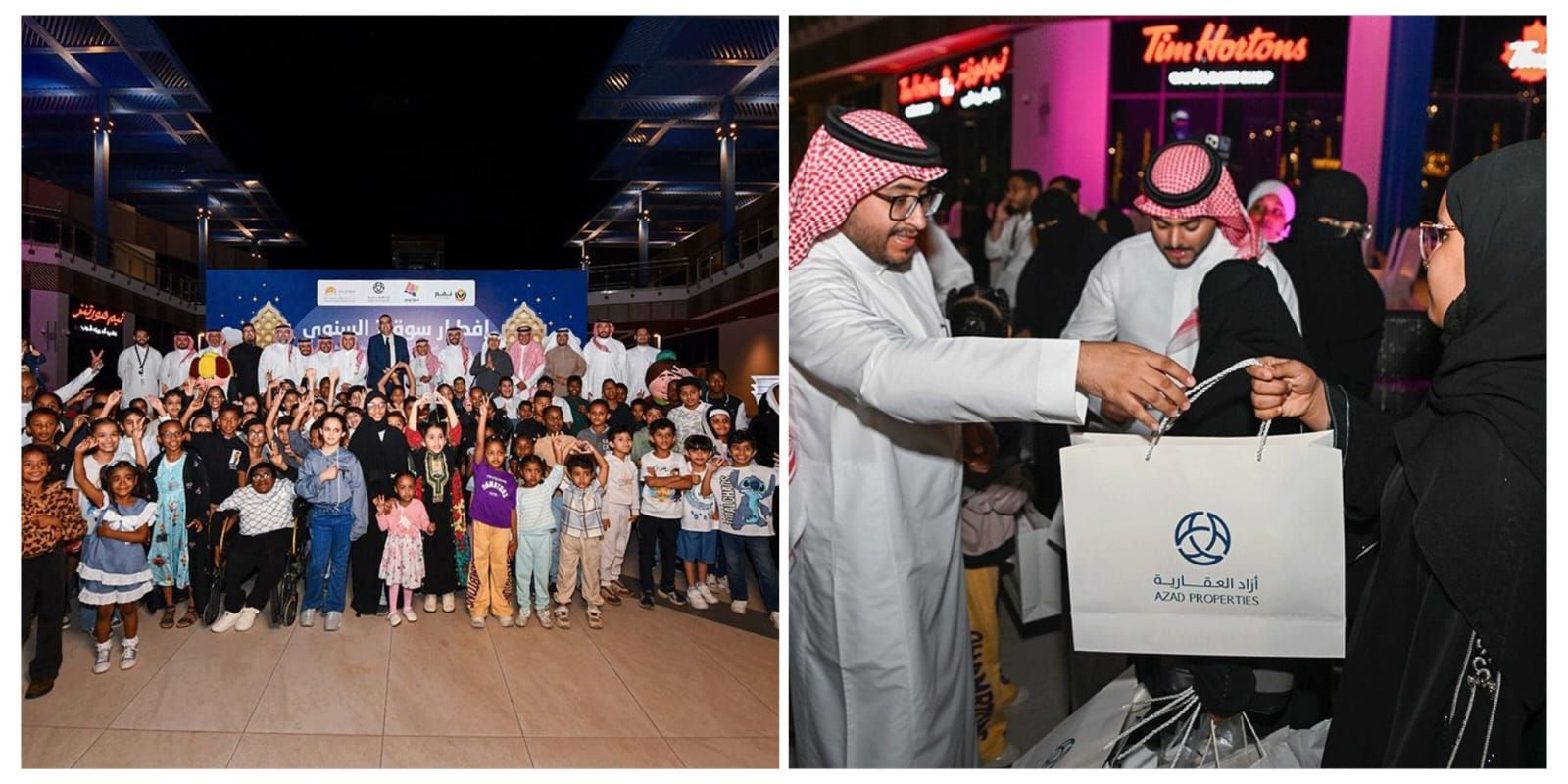 برعاية محافظ جدة .. سوق (7)  يستضيف الأيتام وذويهم في الإفطار الرمضاني السنوي