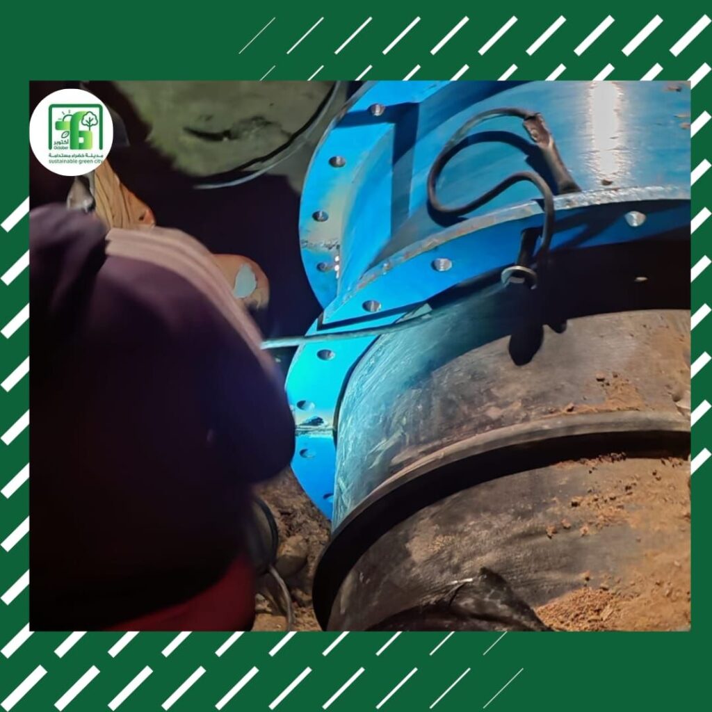 img-20260312-wa00754922919731264672607-1024x1024 جهاز 6 أكتوبر: جارِ الانتهاء من إصلاح كسر خط الطرد بطريق الواحات