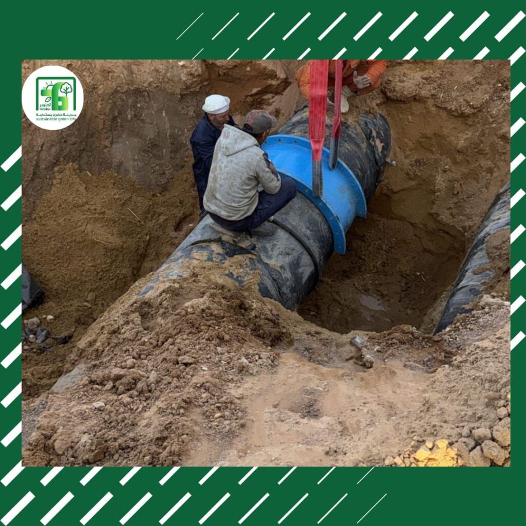 img-20260312-wa00763645660031477801964-1024x1024 جهاز 6 أكتوبر: جارِ الانتهاء من إصلاح كسر خط الطرد بطريق الواحات