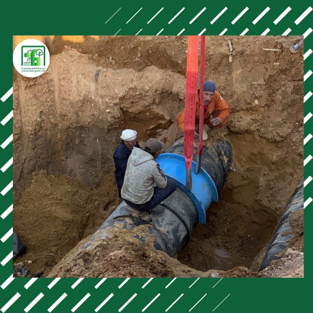 img-20260312-wa00805393414788385676113-1024x1024 جهاز 6 أكتوبر: جارِ الانتهاء من إصلاح كسر خط الطرد بطريق الواحات