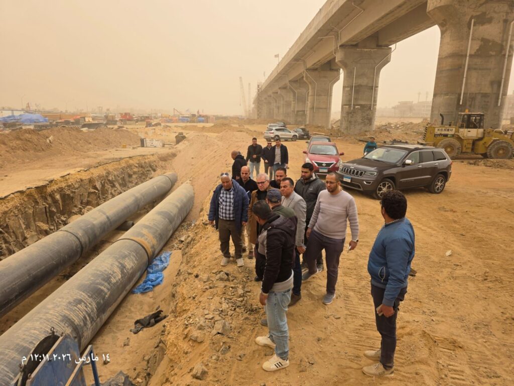 img-20260314-wa00706074982113024096253-1024x768 لتأمين احتياجات المياه.. نائب رئيس الهيئة يتفقد مشروع خطوط التغذية الكبرى بـ 6 أكتوبر ويوجه برفع كفاءة محاور التوسعات الشرقية