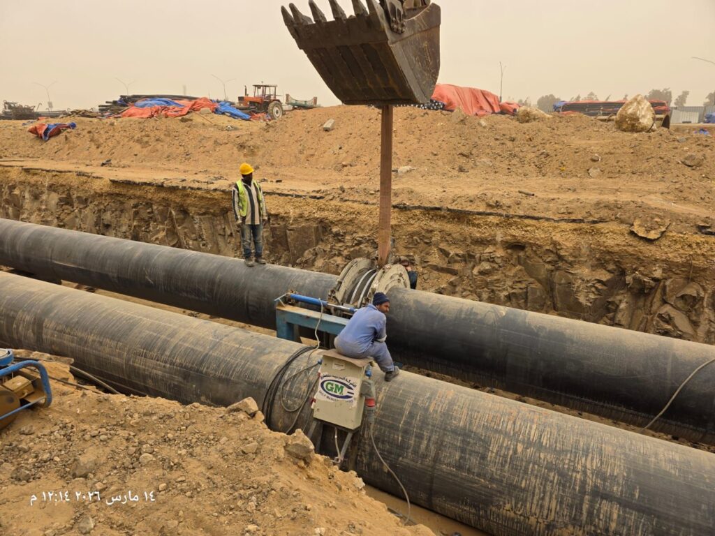 img-20260314-wa00758542330733931901468-1024x768 لتأمين احتياجات المياه.. نائب رئيس الهيئة يتفقد مشروع خطوط التغذية الكبرى بـ 6 أكتوبر ويوجه برفع كفاءة محاور التوسعات الشرقية