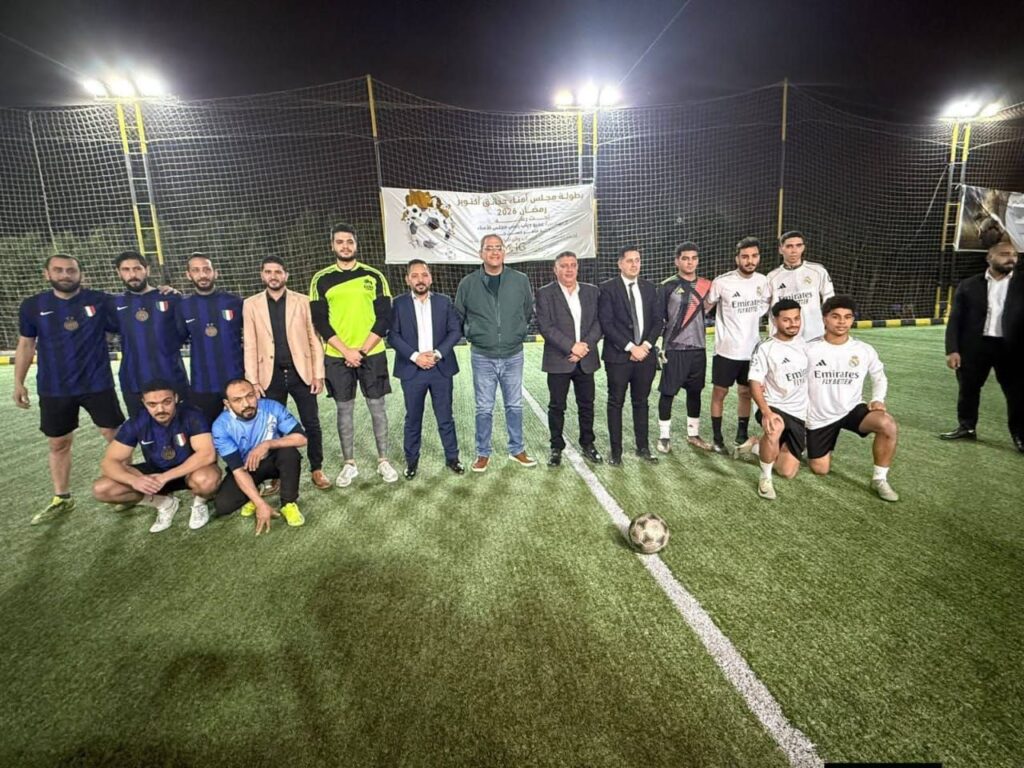 img-20260315-wa00168857589576565588096-1024x768 رئيس جهاز حدائق أكتوبر يشهد فعاليات البطولة الرمضانية لكرة القدم تحت رعاية مجلس أمناء المدينة