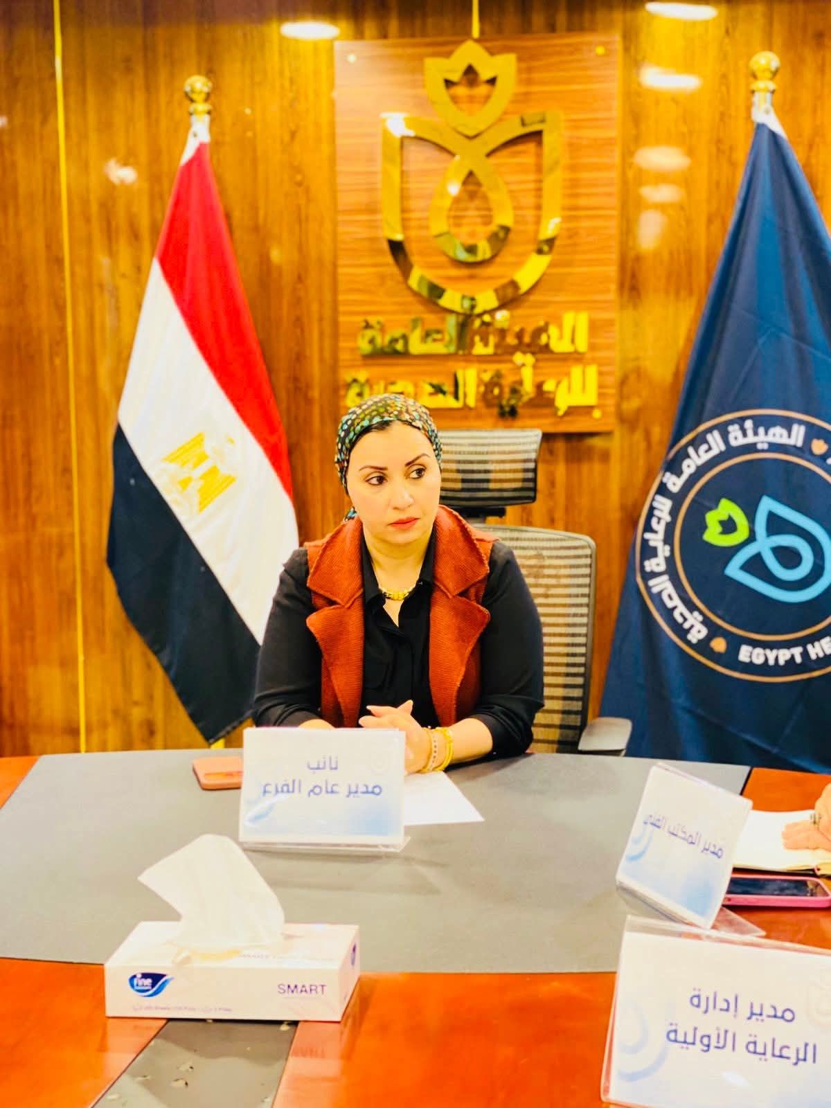 بناءً على تكليفات مدير عام فرع هيئة الرعاية الصحية ببورسعيد لرفع درجة الاستعداد القصوى