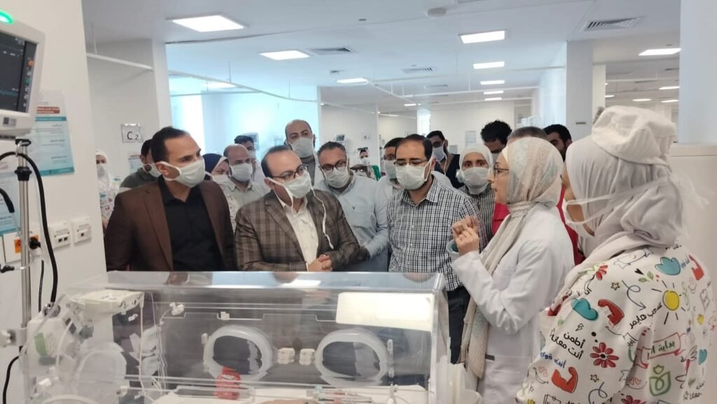 10010262131965529051783429812-1024x577 بالسويس في إطار المتابعة الميدانية المستمرة التي تنفذها قيادات الهيئة العامة للرعاية الصحية على المنشآت الصحية بمختلف الفروع