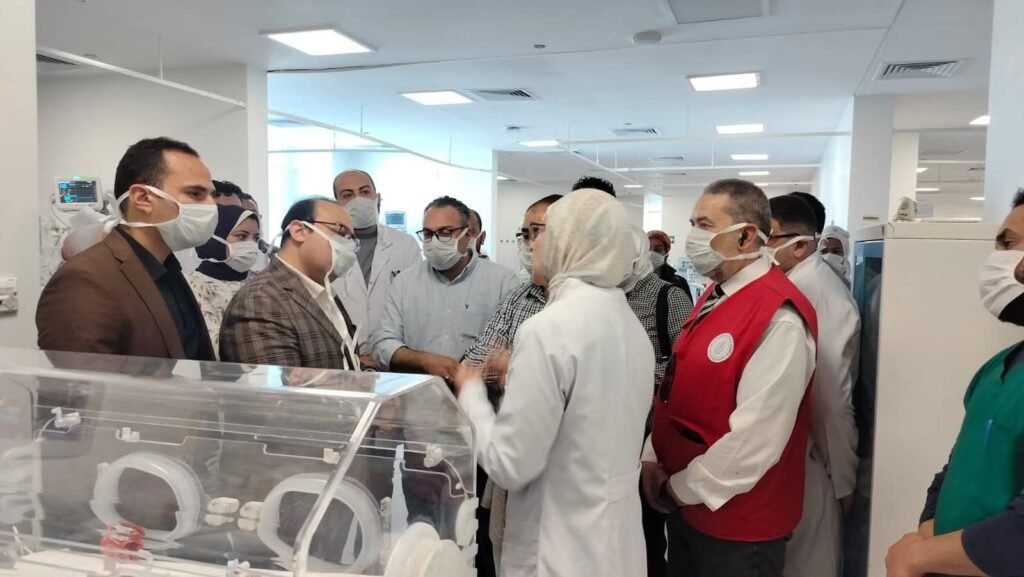 10010262213388152945232144162-1024x577 بالسويس في إطار المتابعة الميدانية المستمرة التي تنفذها قيادات الهيئة العامة للرعاية الصحية على المنشآت الصحية بمختلف الفروع